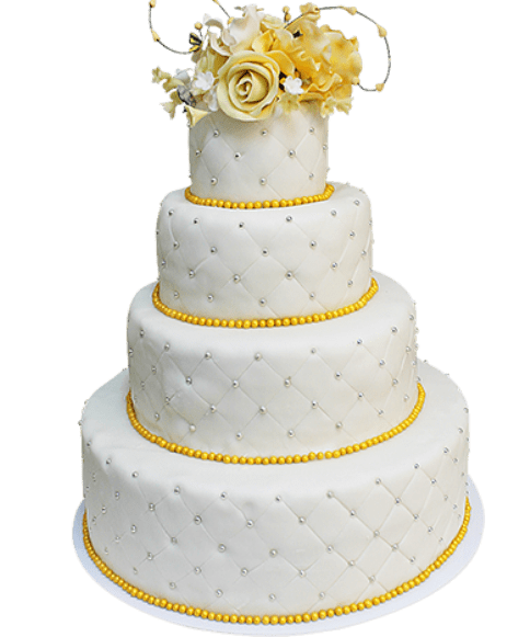 Торт свадебный Зимняя сказка №331
