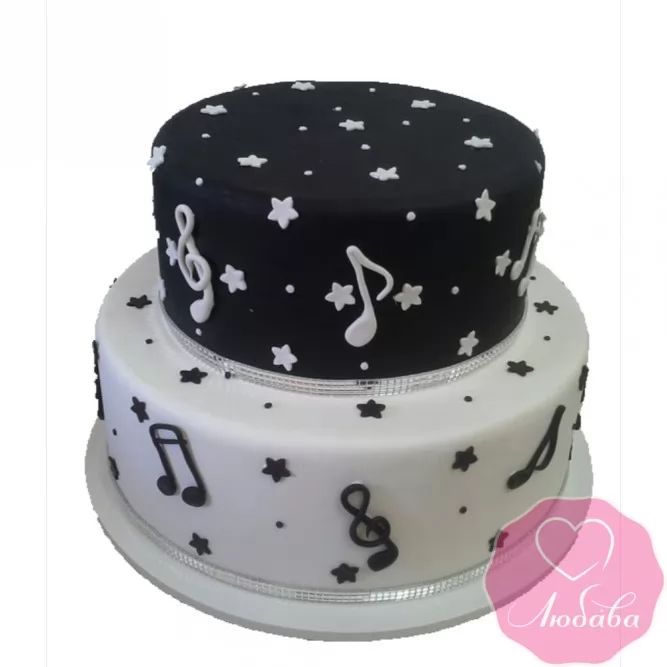 Торт на день рождения для музыканта №2501