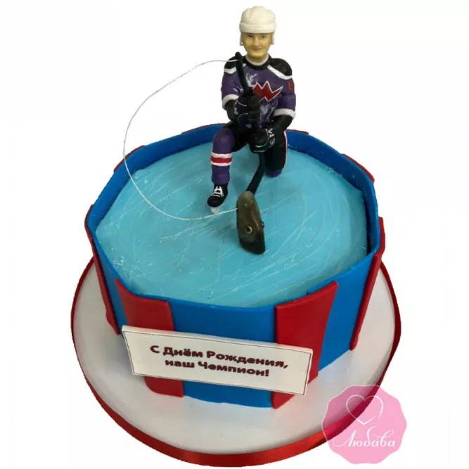 Торт хоккеисту №3451