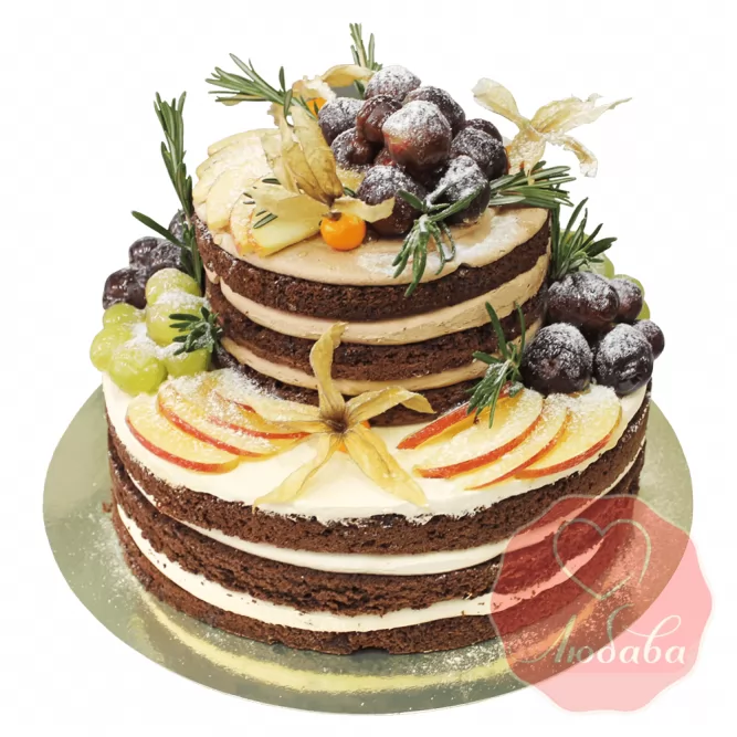 Торт Карамельная девочка: двухъярусный торт на 5 кг. Не поедет ли нижний ярус?