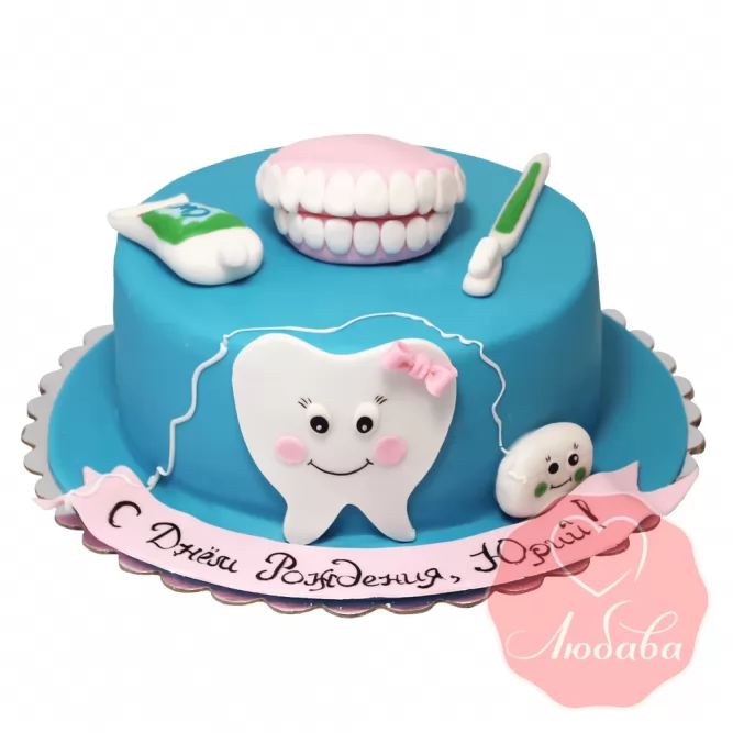 Торт для стоматолога №1419