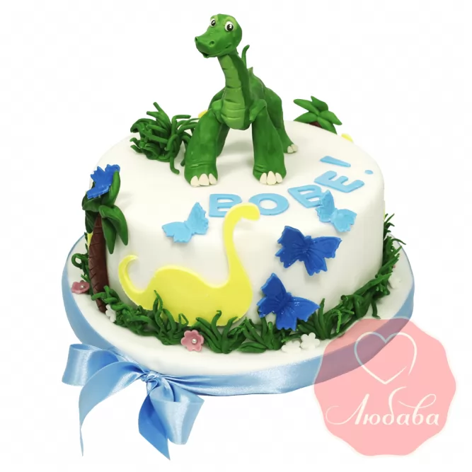 Торт детский Динозаврик №1634