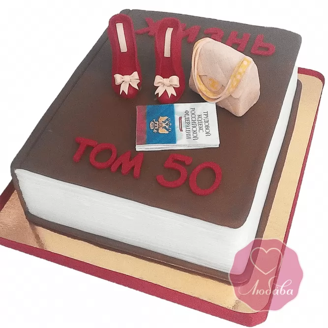 Торт на день рождения для женщины №1691