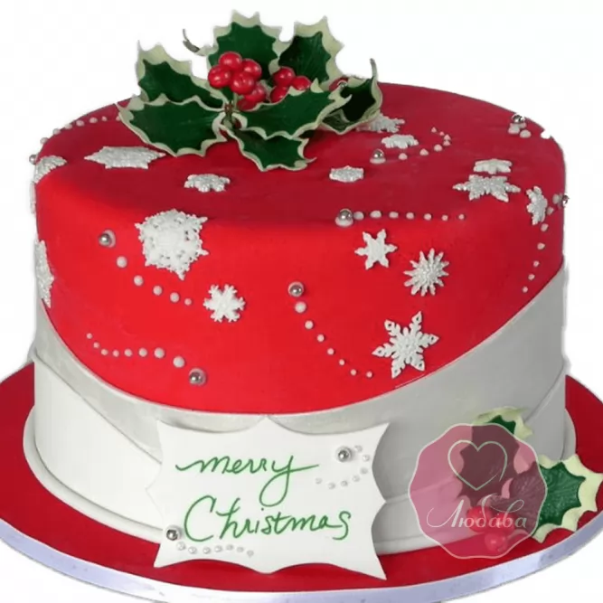Торт Новогодний и на Рождество №1757