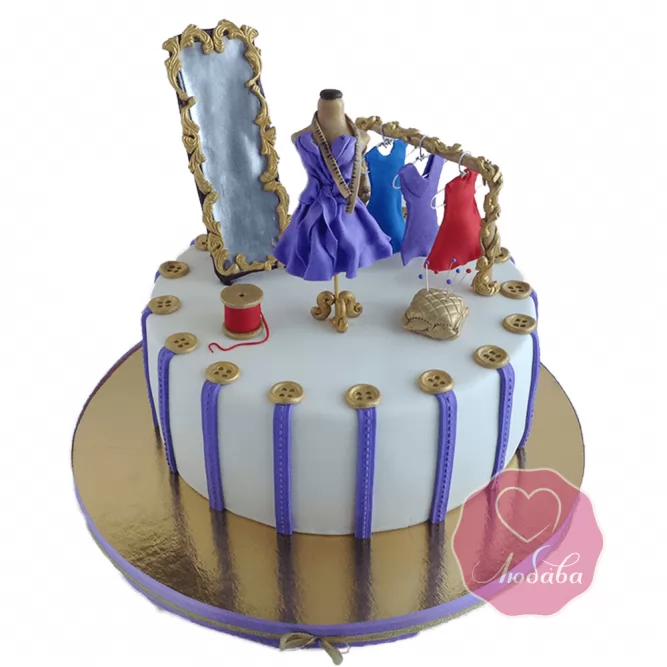 Торт на день рождения дизайнеру №1785
