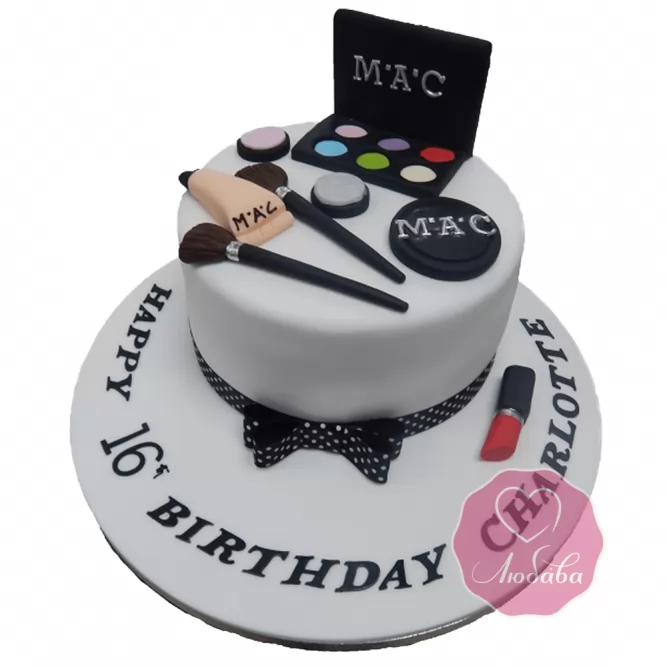 Торт на день рождения стилисту №1801