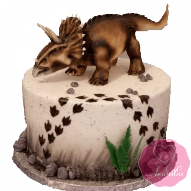 Торт с динозавром №2026