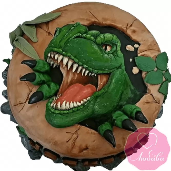 Торт динозавр Рекс №2027