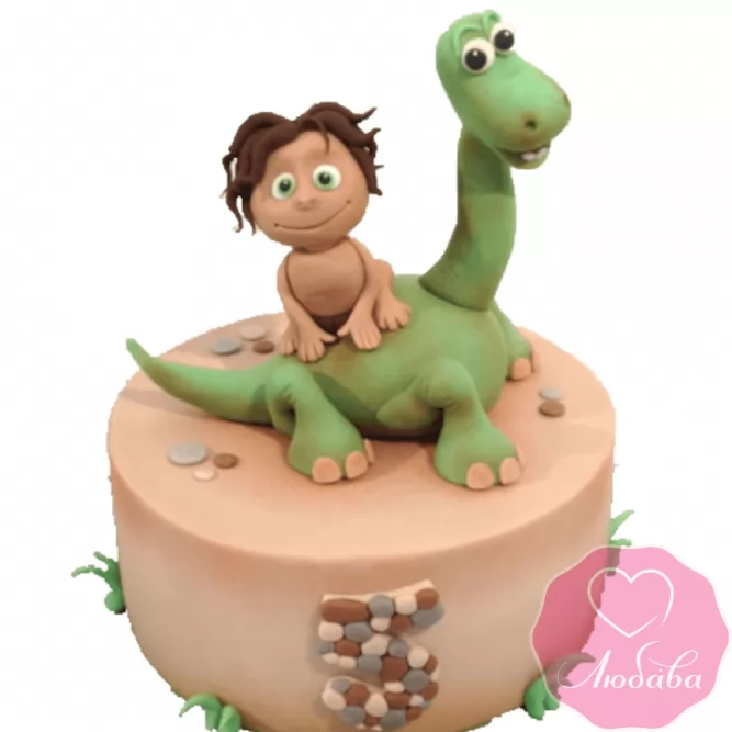 Торт с динозавриком №2028