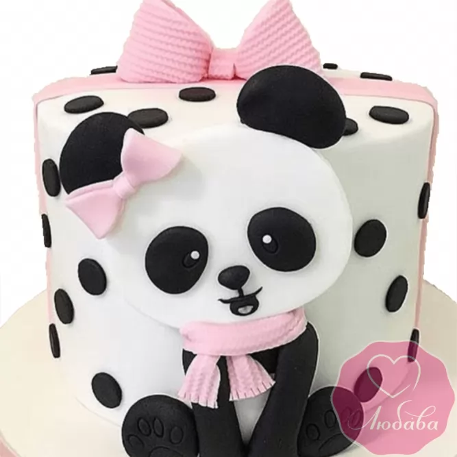 торт детский панда №2057