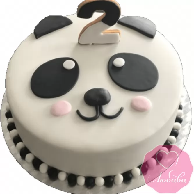 торт детский панда №2058