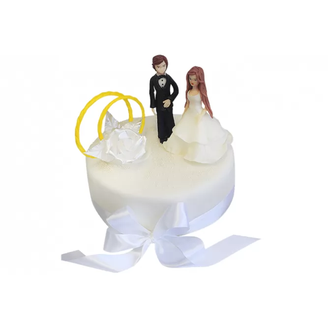 Торт свадебный Жених и невеста №326