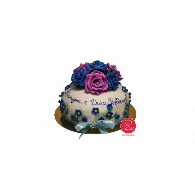 Торт Цветочная ваза №1067