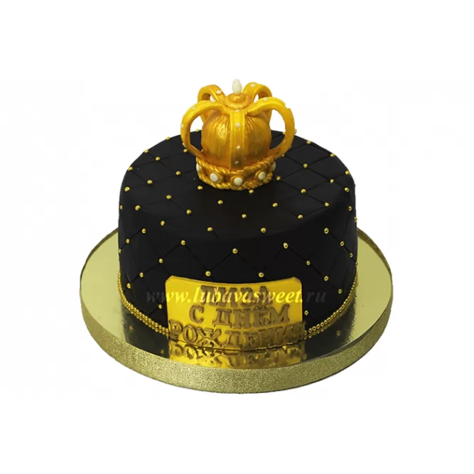 Торт Золотая корона №600