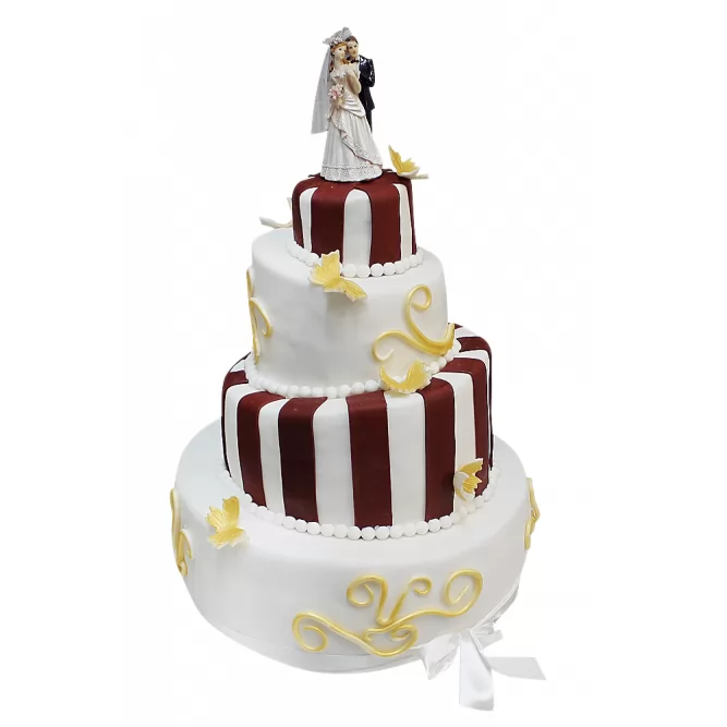 Торт свадебный №259