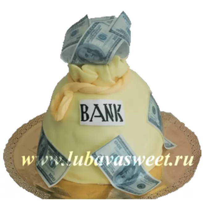 Торт Мешок денег №266