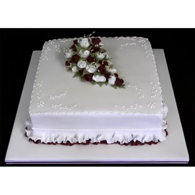 Торт свадебный одноярусный №738