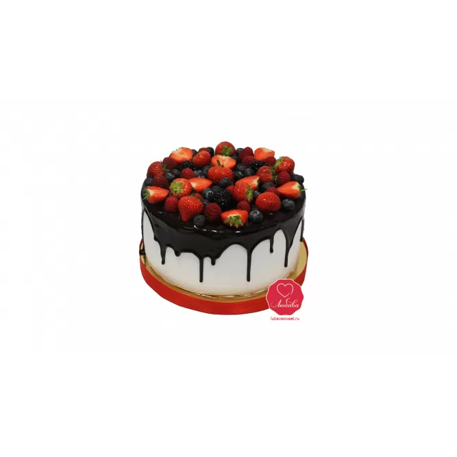 Торт Клубнично-ягодный №1018