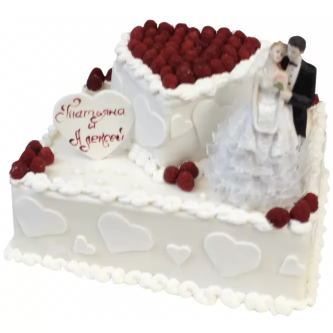 Торт свадебный Сладкая радость №411