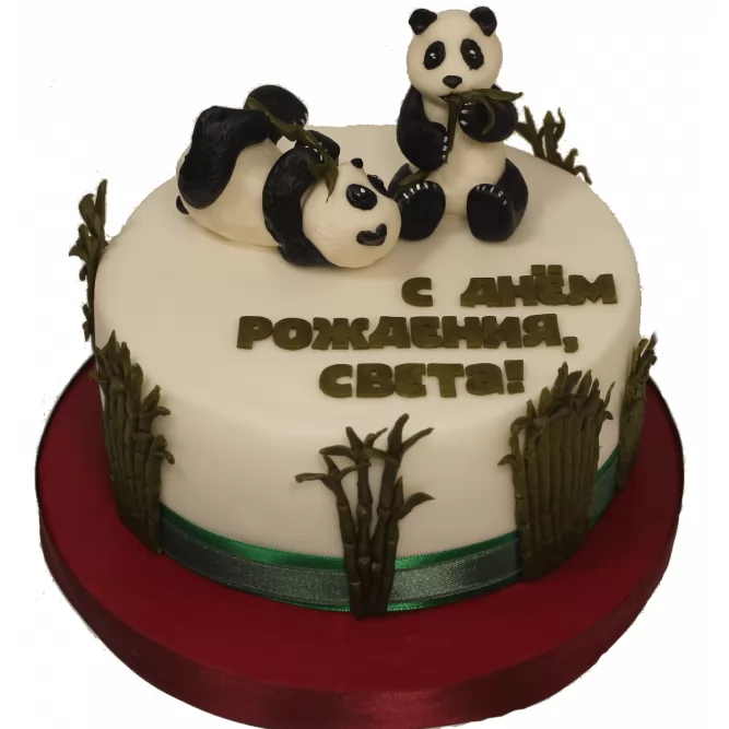 Торт с пандами №1146