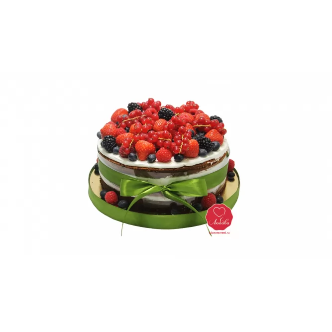 Торт с ягодами №691