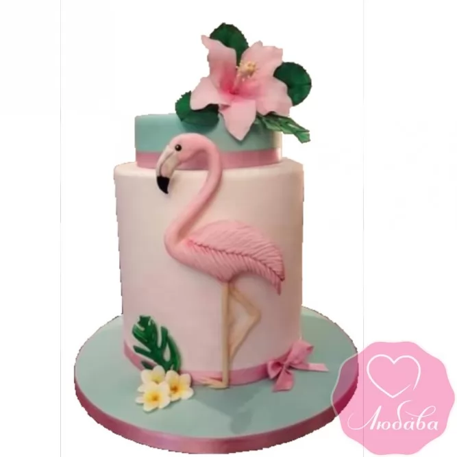 Торт детский фламинго №2413