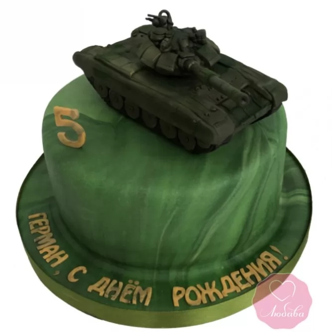 Торт с танком №2837