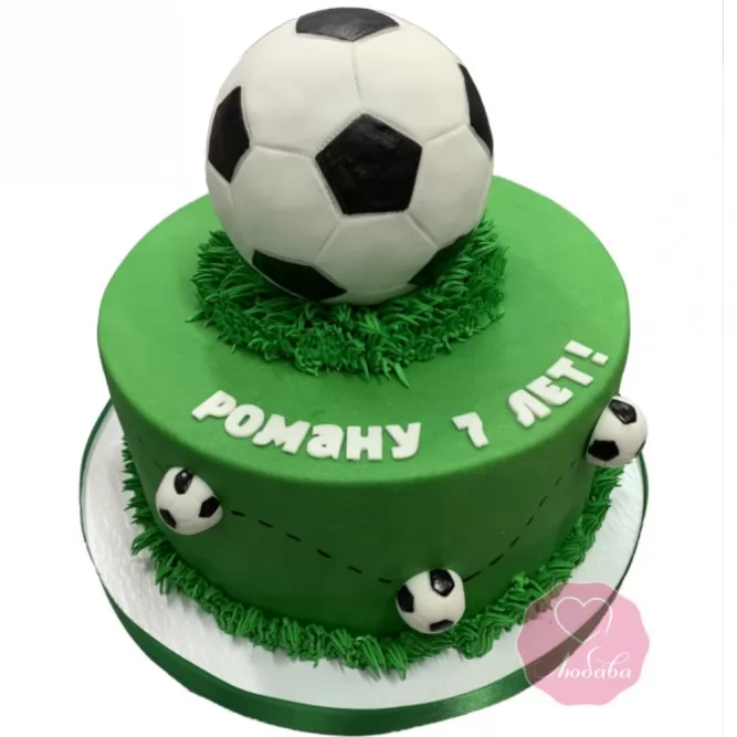 Выбор оформления торта для любителя футбола