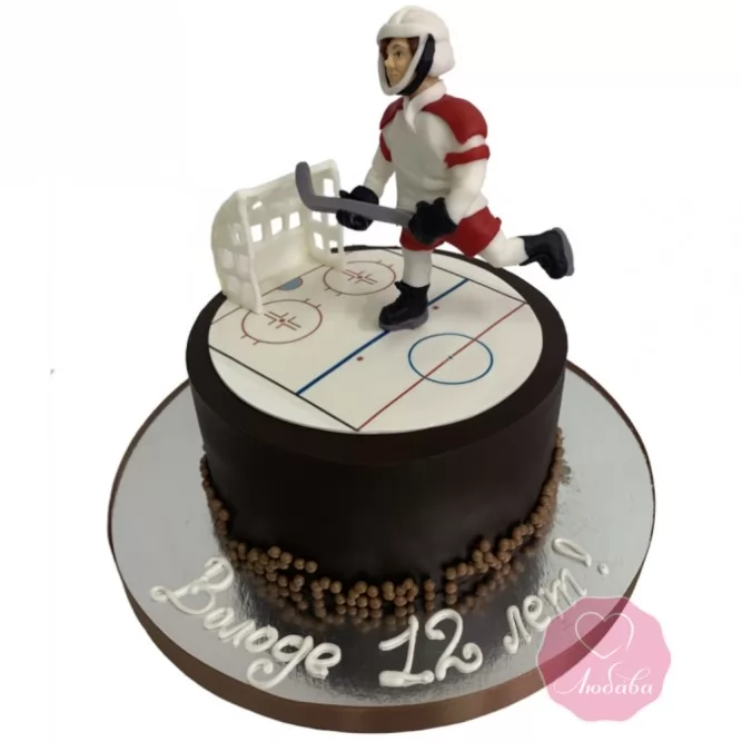 Торт хоккеисту №3086