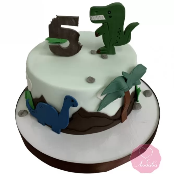 Торт с динозавроми №3132