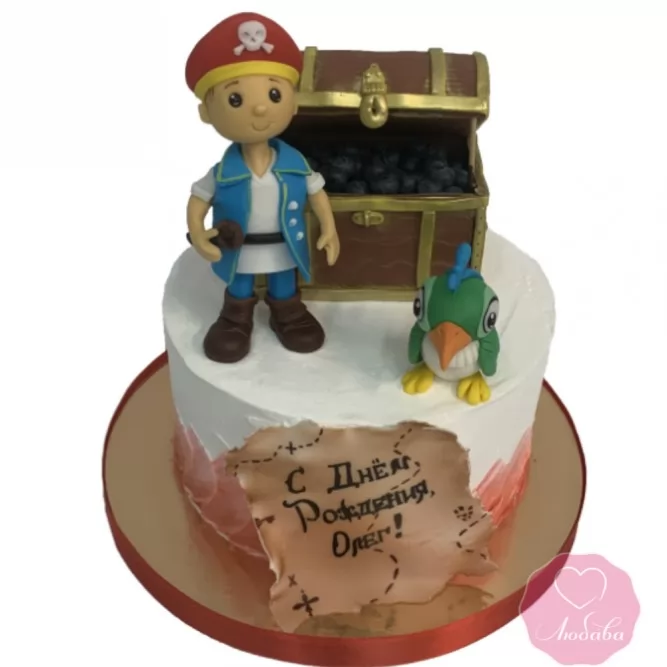 Торт диабетический пират №2727