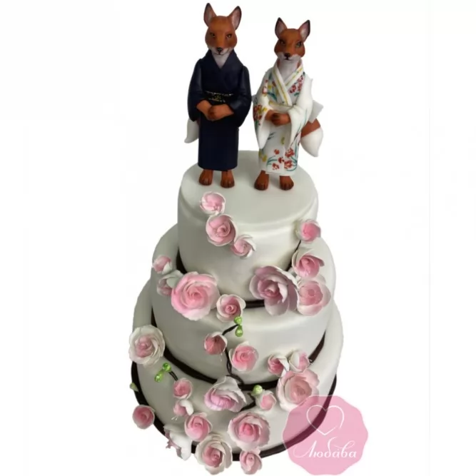 Свадебный торт №3114