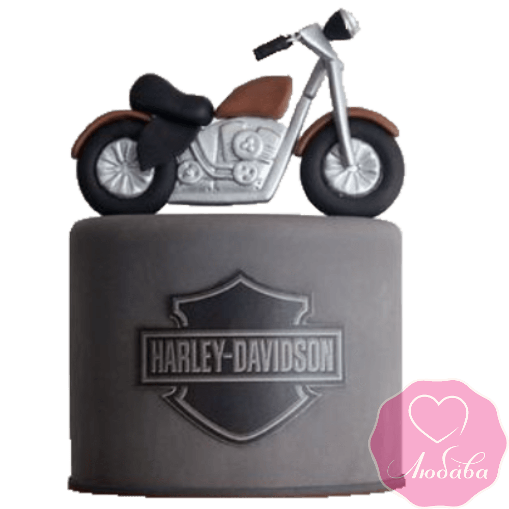 Торт на день рождения мотоциклисту №2376