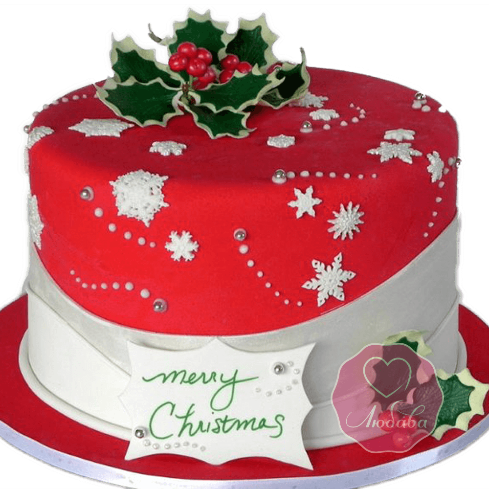 Торт Новогодний и на Рождество №1757