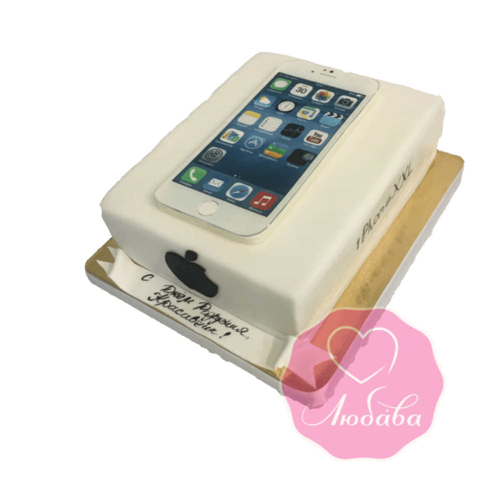 Торт на день рождения Iphone №1825