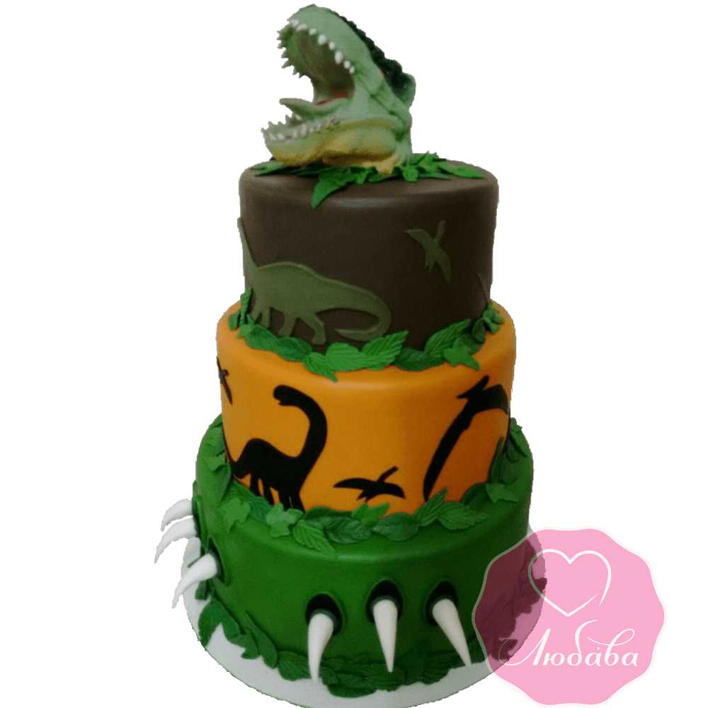 торт детский динозавр №2029
