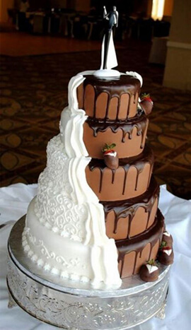 Торт свадебный 5-ярусный №730
