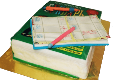 Торт праздничный букварь 1 класс №195