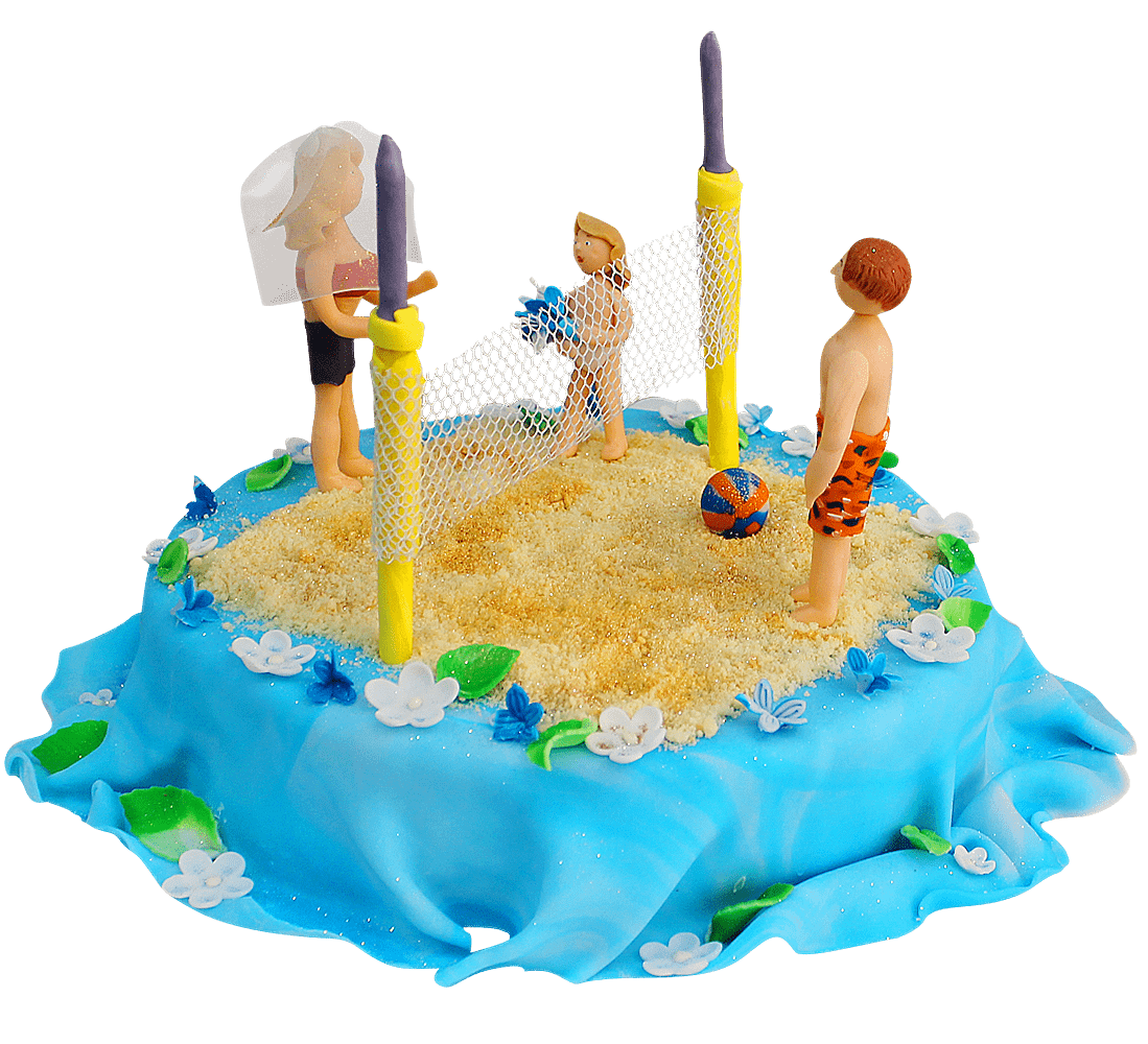 Торт Волейбол на пляже №311