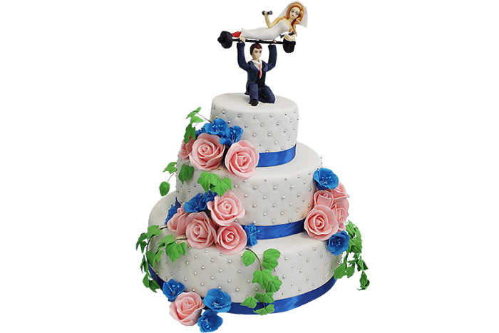 Торт свадебный Любовь №356