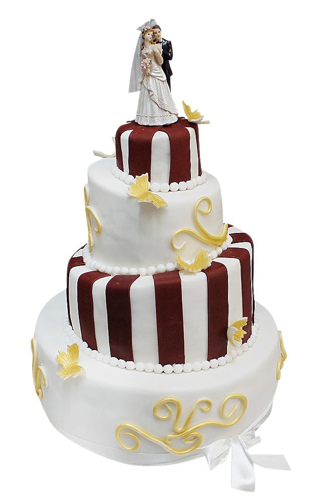 Торт свадебный №259