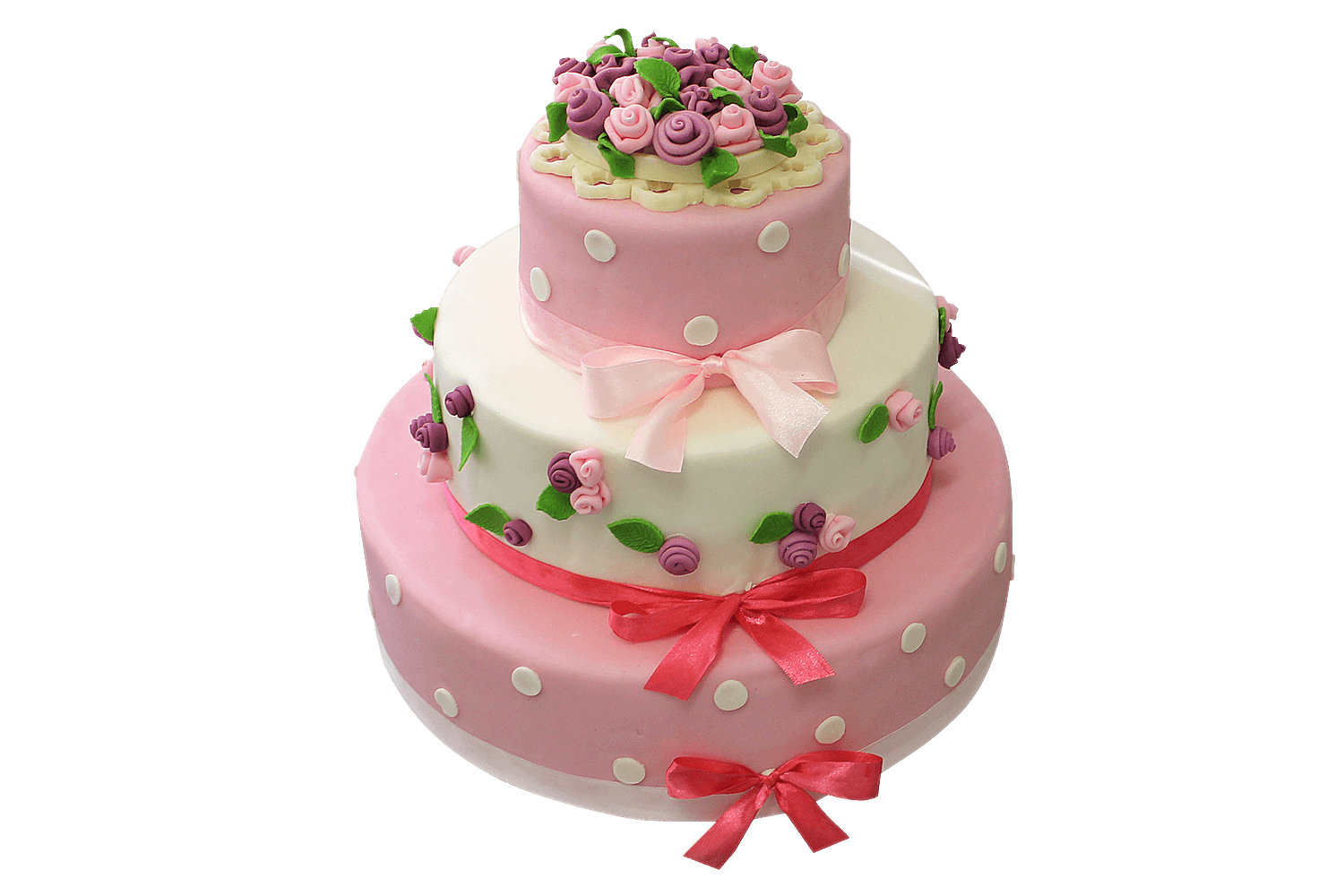 Торт Розовое наслаждение №391