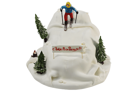 Торт Лыжник №552
