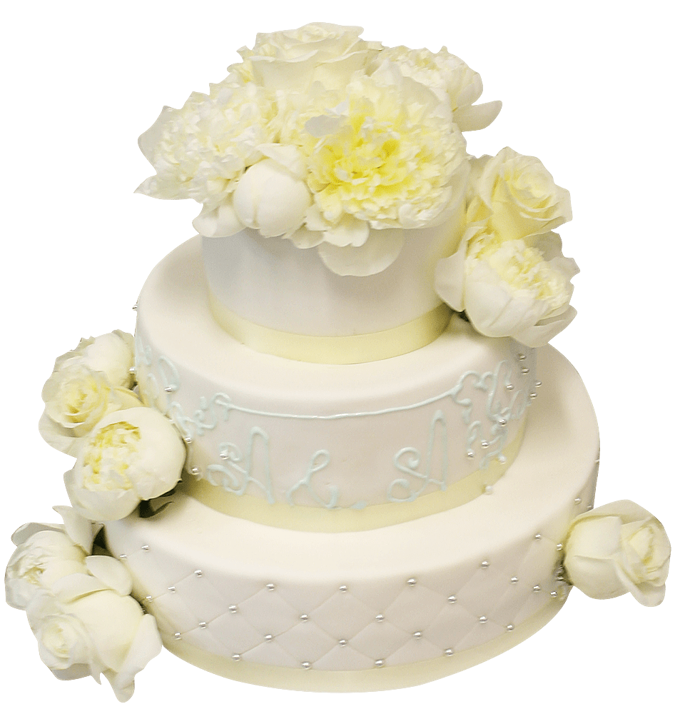 Торт свадебный Душа невесты №320