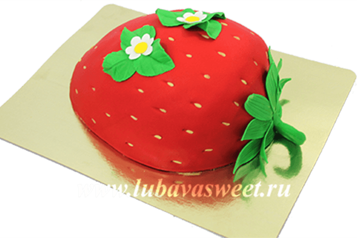 Торт Клубничка №624