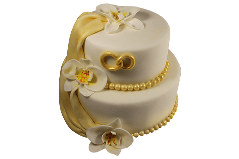 Торт свадебный Вуаль №545