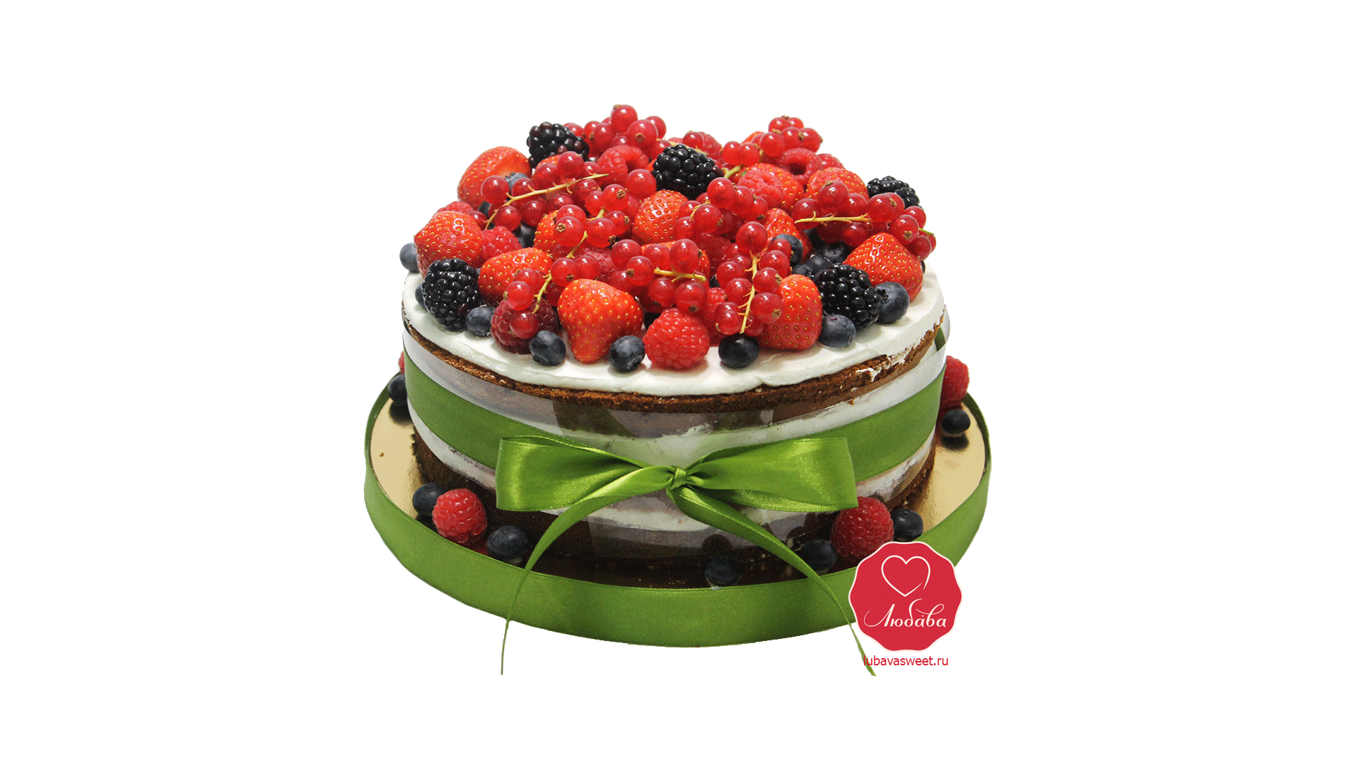Торт с ягодами №691