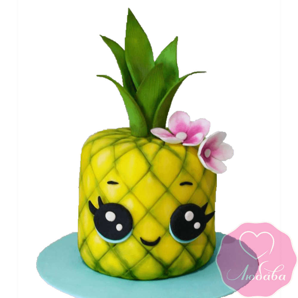 Торт детский ананас №2288