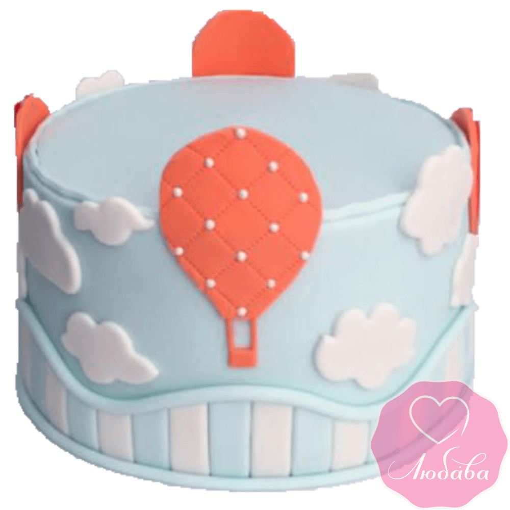 Торт детский воздушные шары №2323