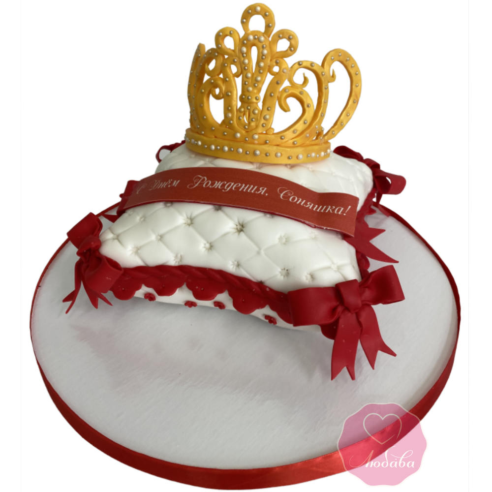 Торт с короной №3057